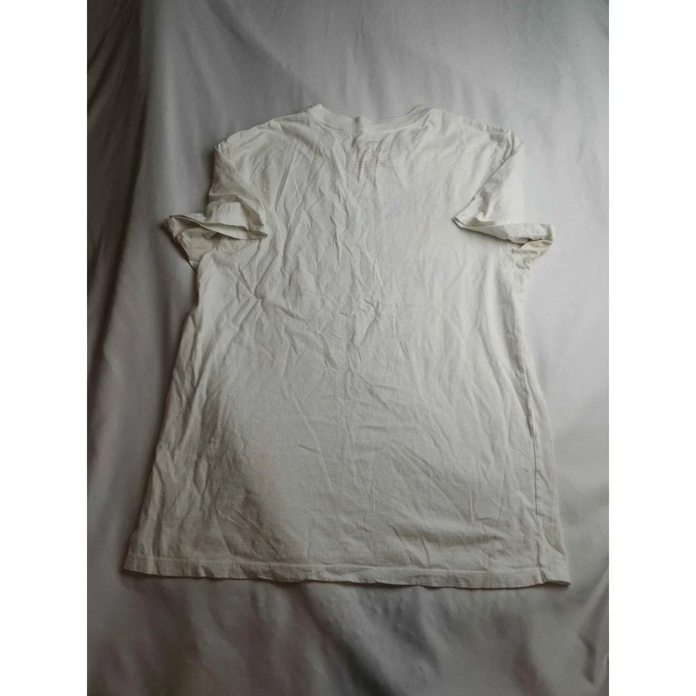 True Religion 1956 Quality Goods Graphic Tee Shirt Men's White Short Sleeve - L